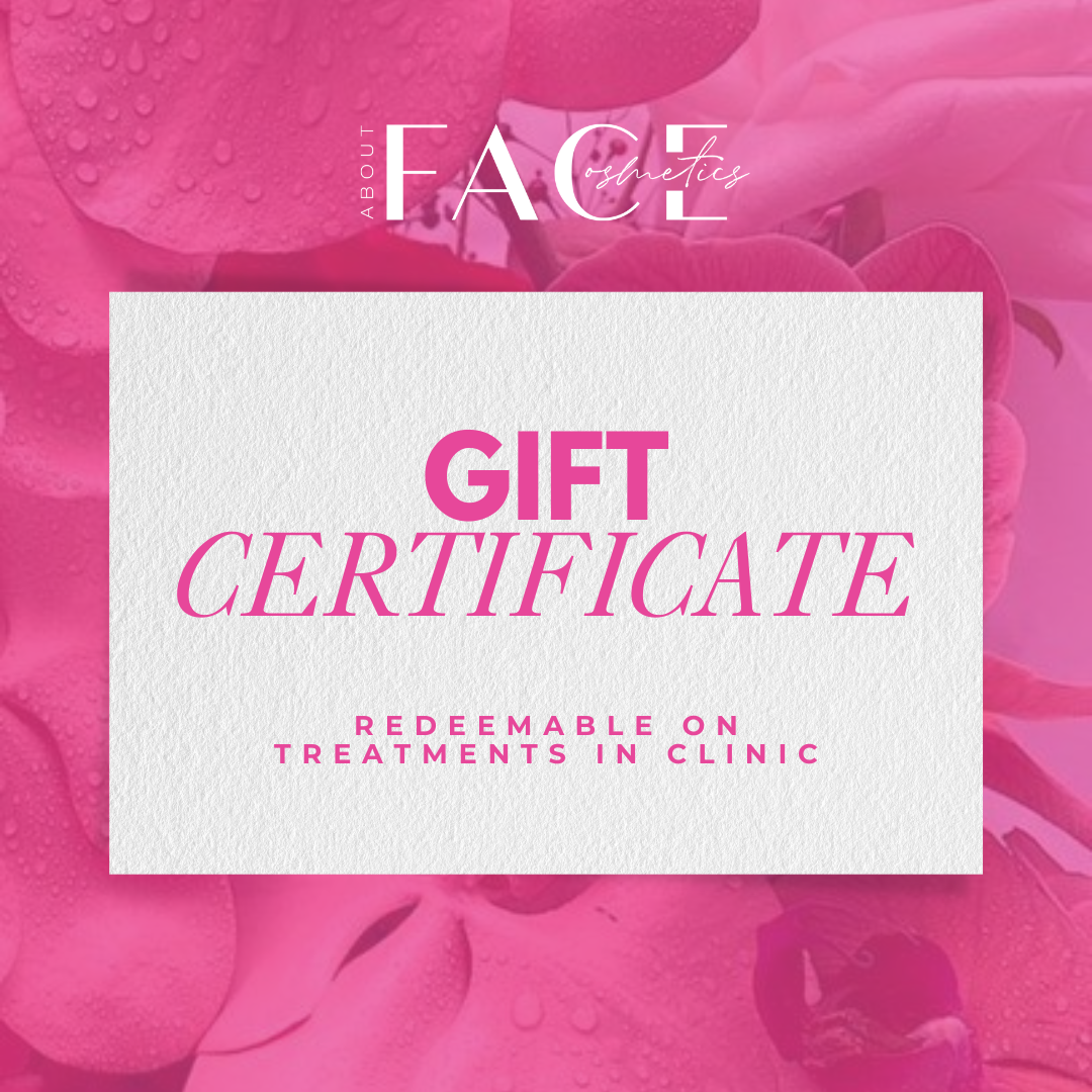 ABOUT FACE DIGITAL GIFT CERTIFICATE
